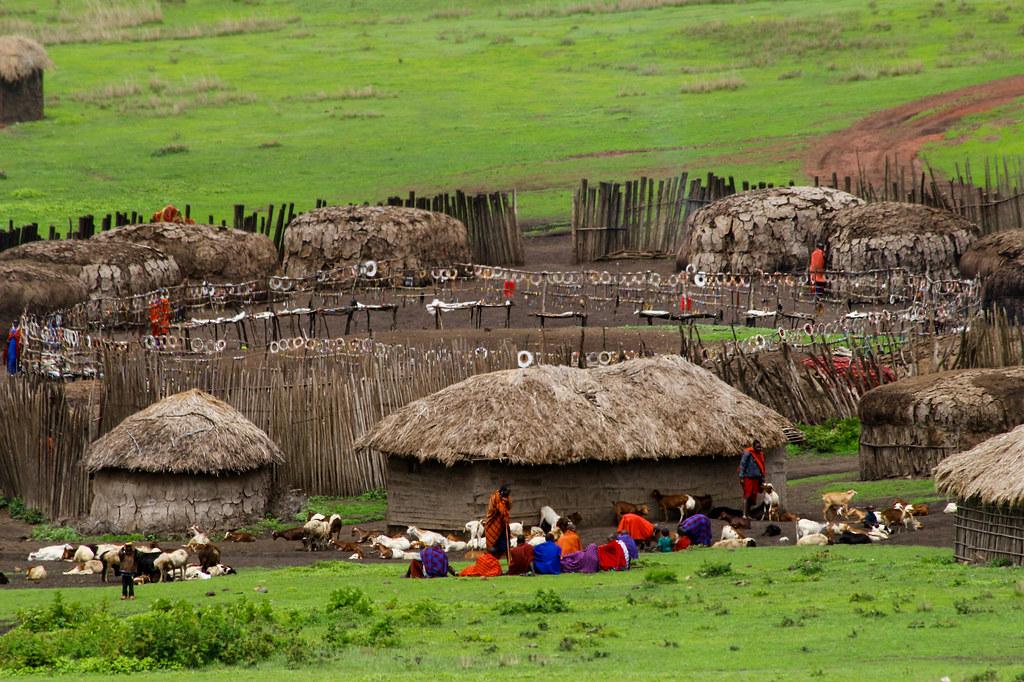 Traditional Maasai Boma Village